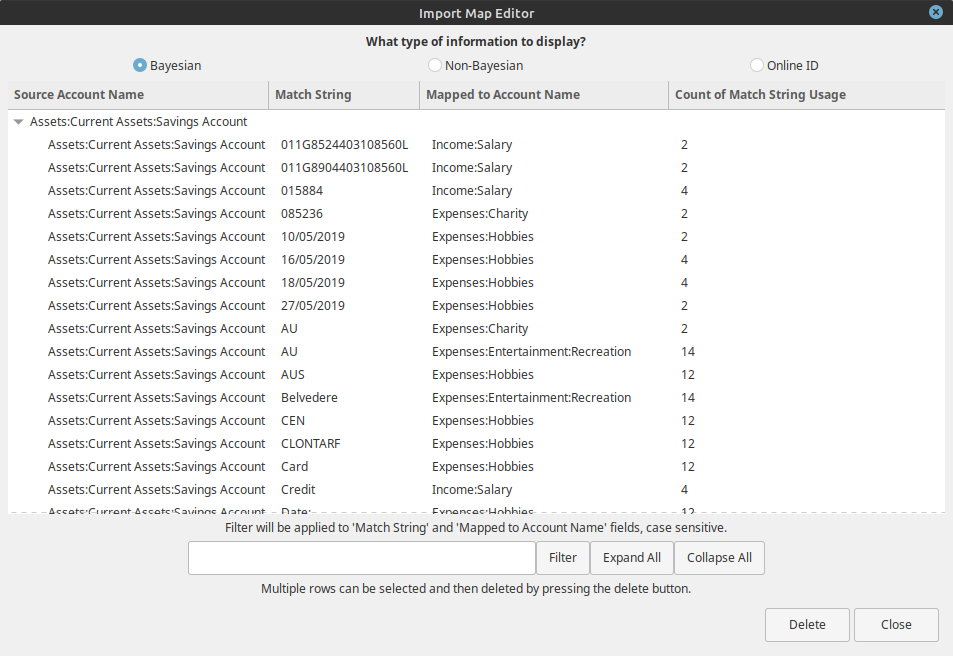 The Import Map Editor